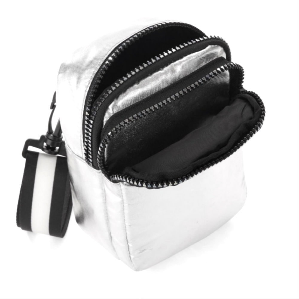 🆕Nobo Iridescent Mini Camera bag Crossbody NWT
